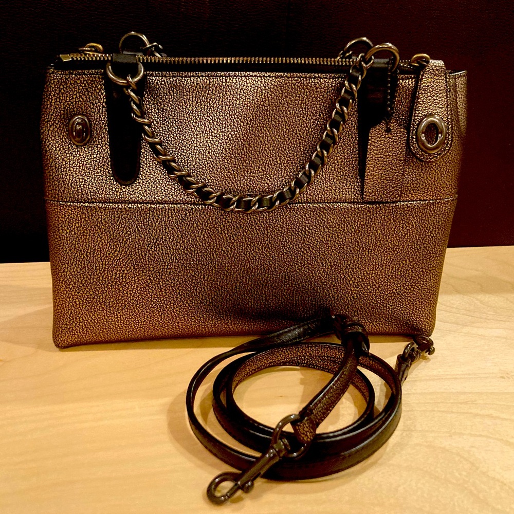 COACH METALLIC PURSE